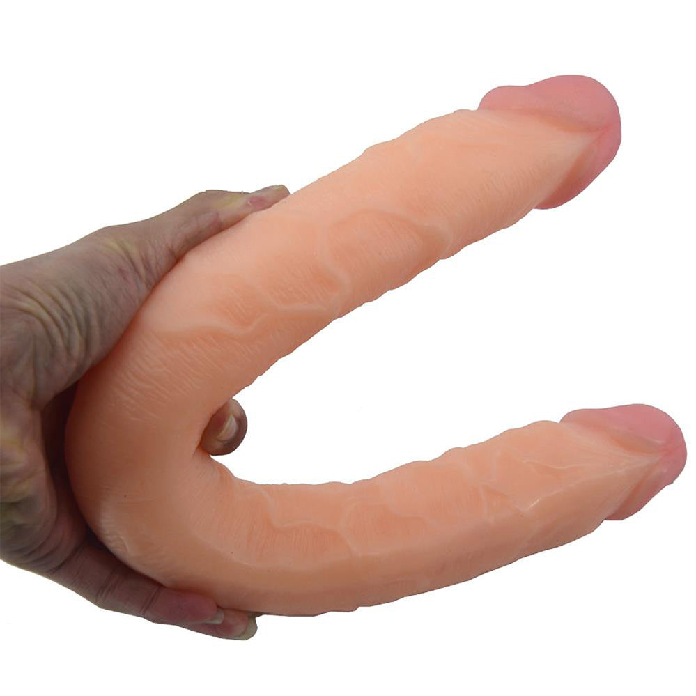 Double-Headed Artificial Anal Plug Masturbator Dildo – product view 9