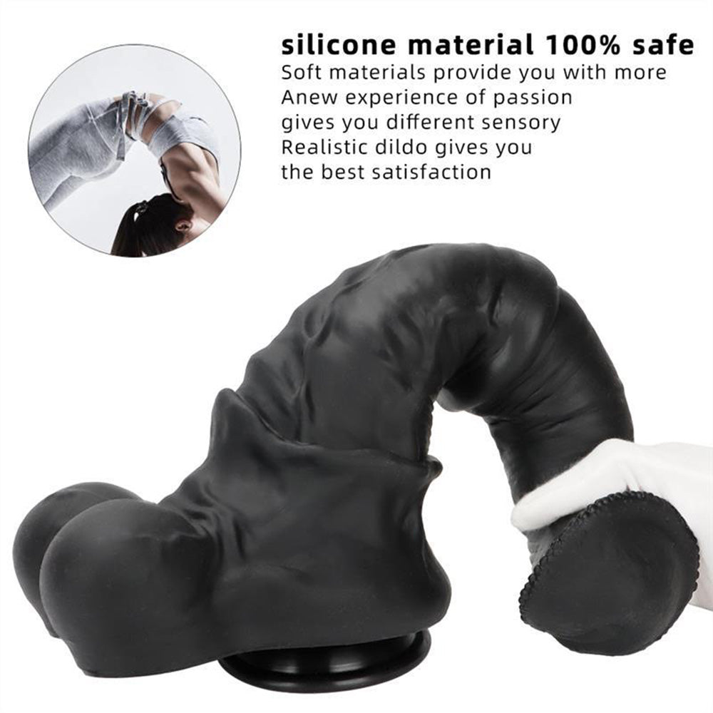 Oversized Liquid Silicone Simulation Giant Horse Dildo With Strong Suction Cup Base – product view 10