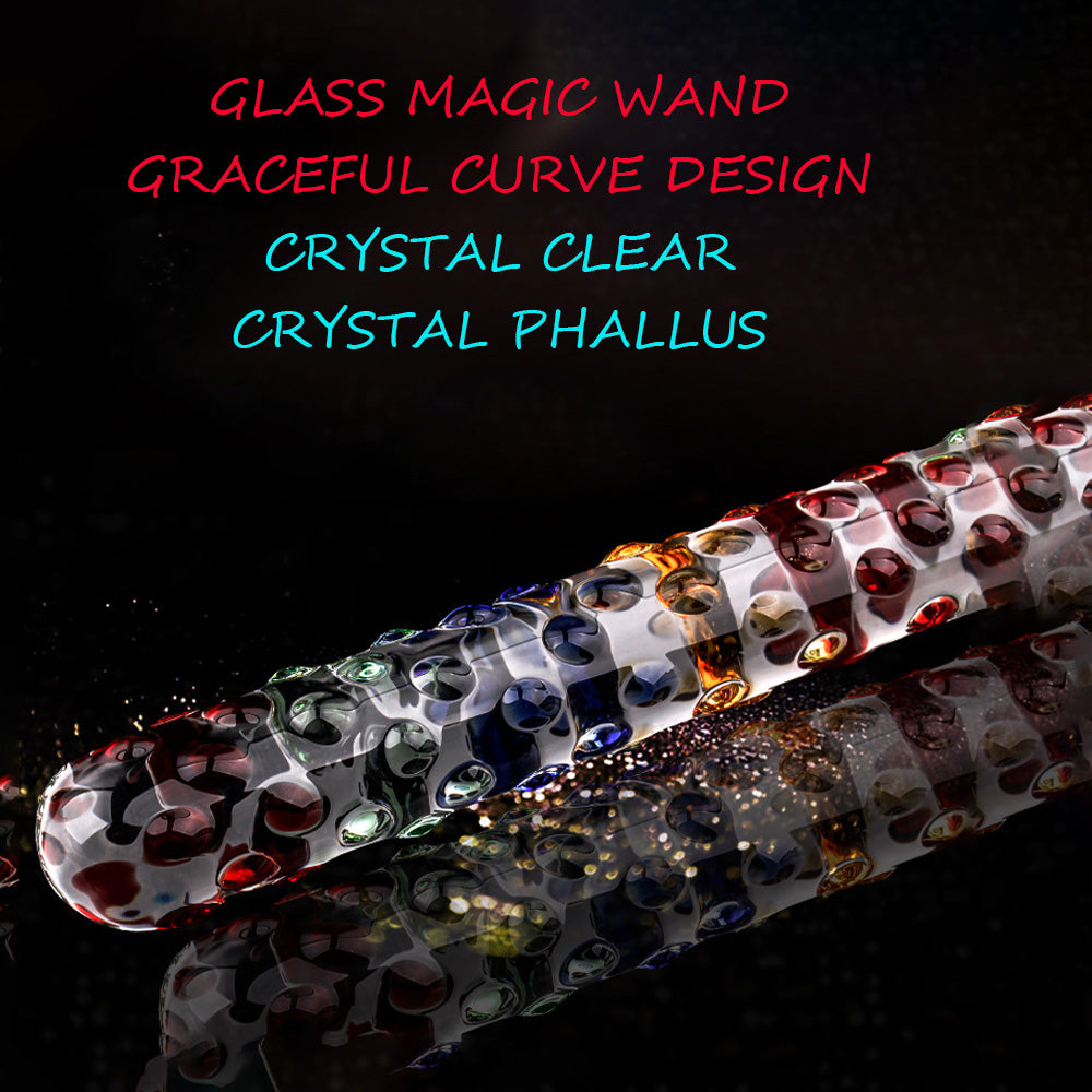 Crystal Dildo Butt Plug Magic Wand – product view 3