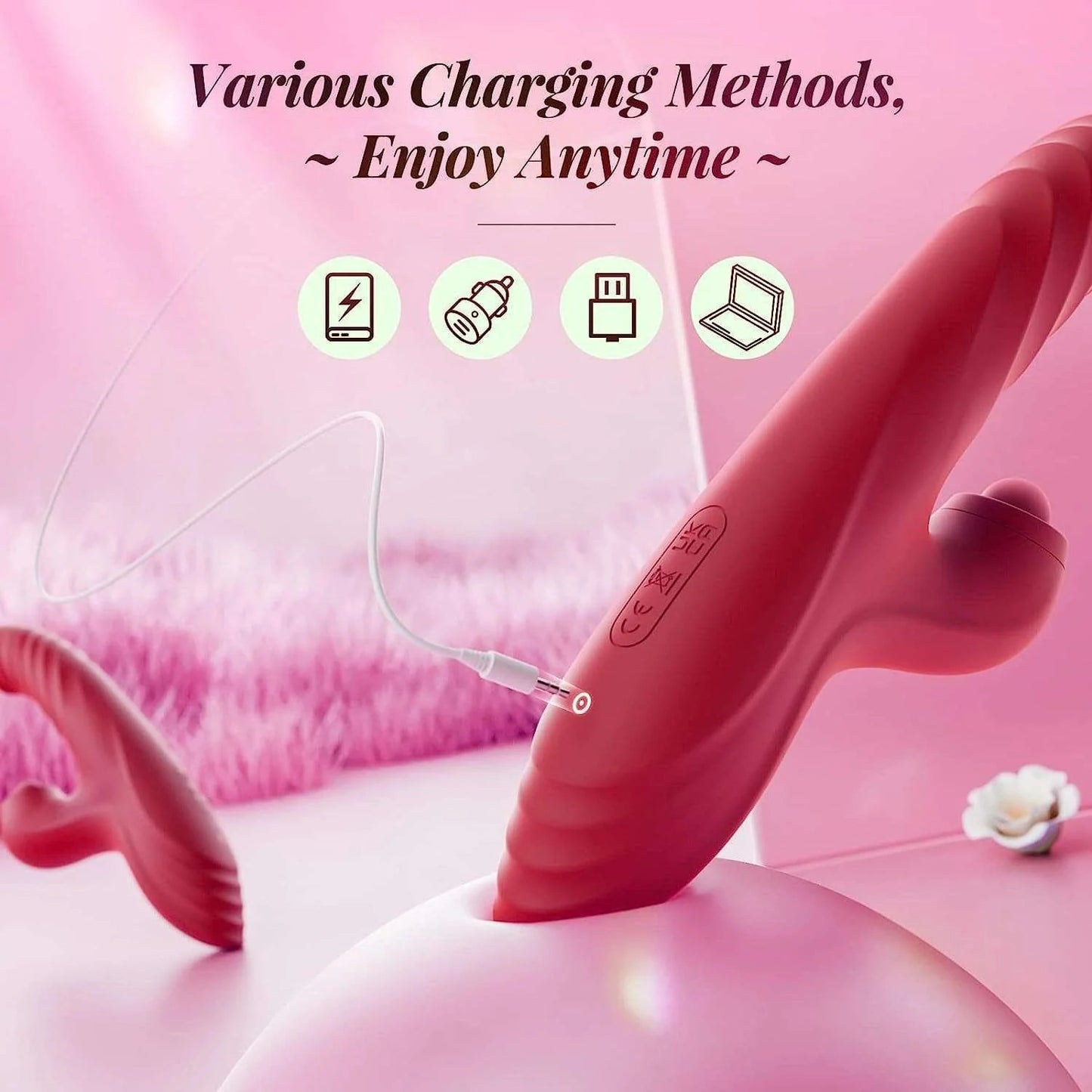 Seraphine - 3 in 1 App-Controlled Rabbit Massager