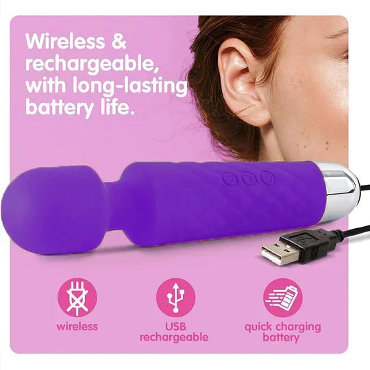 Seloria - Mini Wand Massager - Powerful Massager