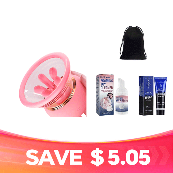 Nipbloom - 1 Piece Kneading & Suction Chest Toy