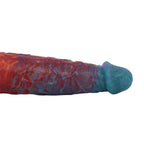 Colorful Double-Ended Liquid Silicone Anal Plug Dildo – product view 6