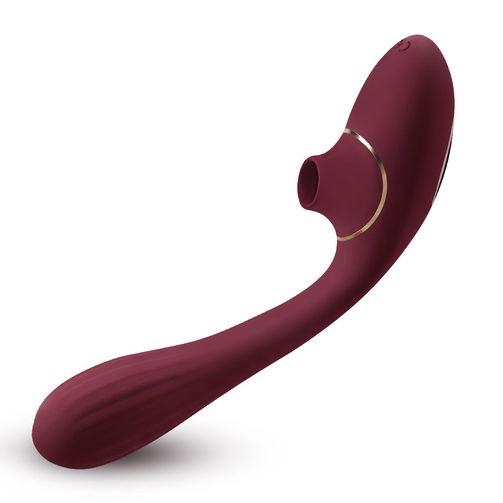 FlexPulse Bendable Wand Massager Air Pulse Suction Vibe