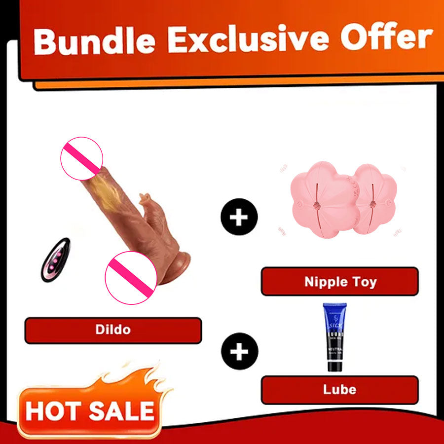 Tirion - 8.67" Massage Tool with Thrusting & Heating