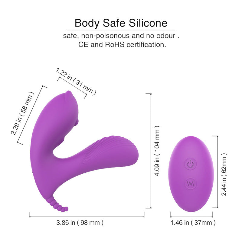 G-Spot Clitoris Wearable Silicone Wireless Remote Control Vibrator – product view 13