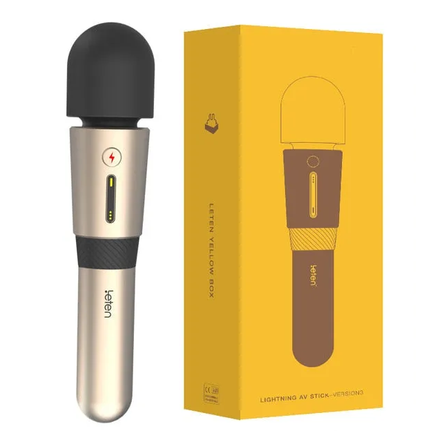 Leten Lightning 3 Powerful AV Wand Vibrator For Women – product view 2