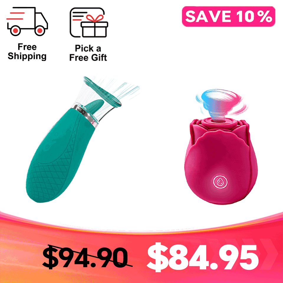 LickMuse Ergonomic Tongue-Style Suction Massager