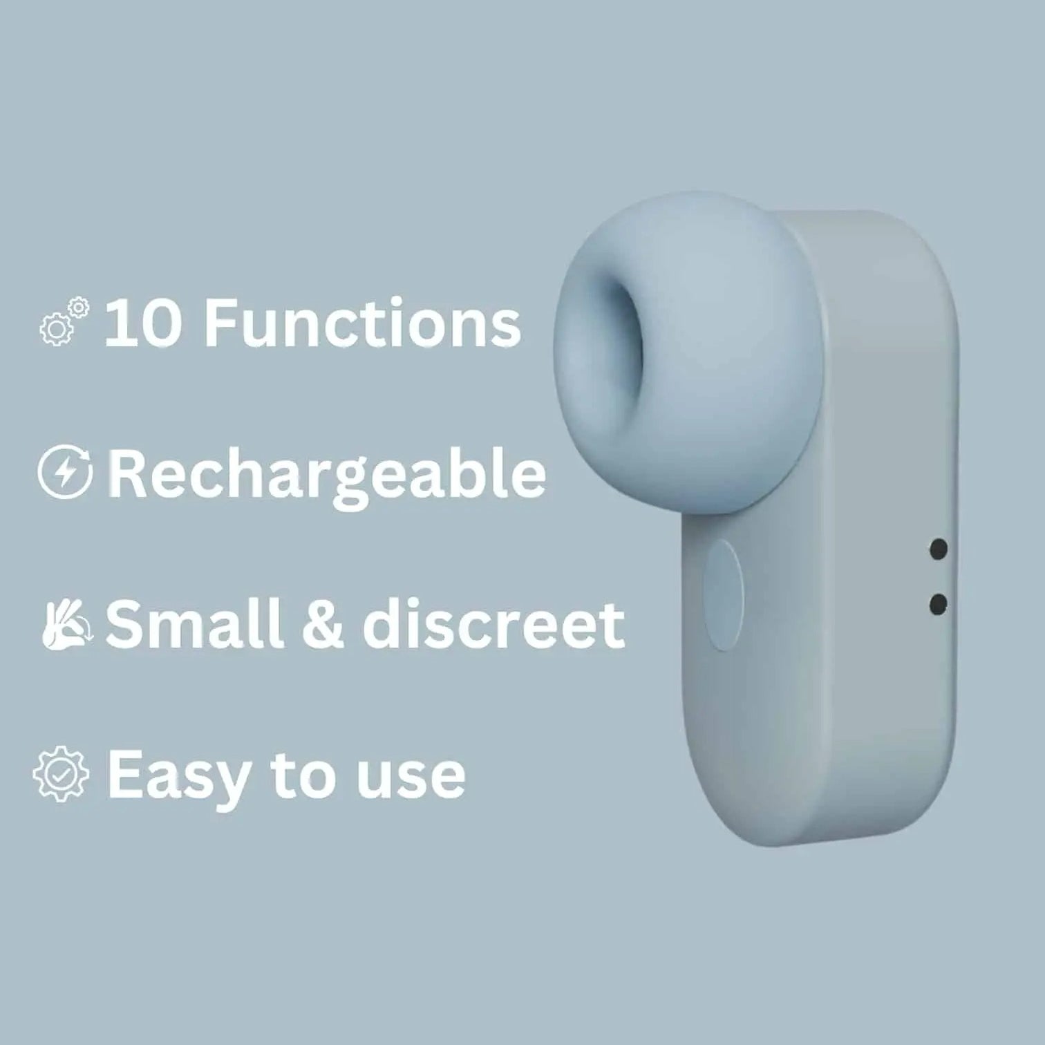 HeadsetPulse Compact Suction & Tapping Massager Travel