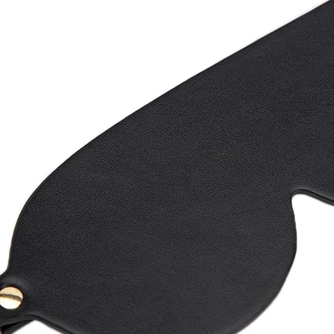 Free Gift — Restraint Play Adjustable Leather Blindfold Mask