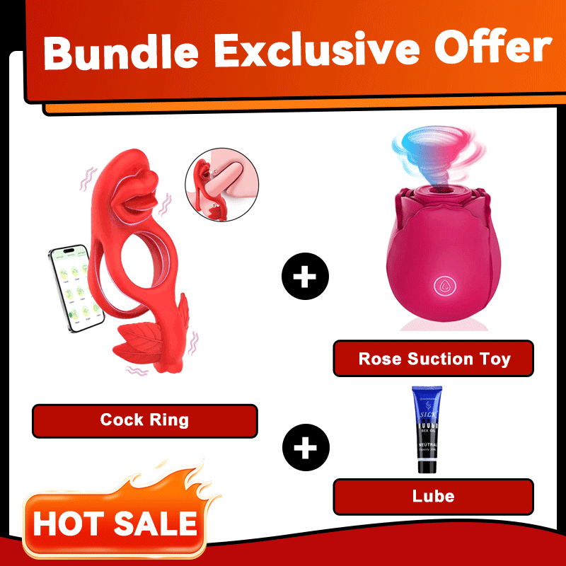 Lipleaf - Tongue Vibe Ring for External & Testicle Play