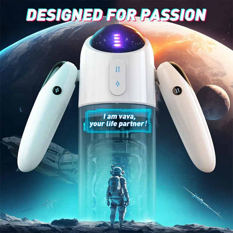 Automatic Robot Handheld 7 Thrusting 4 Rotation One Key Brust Male Stroker — product image 6
