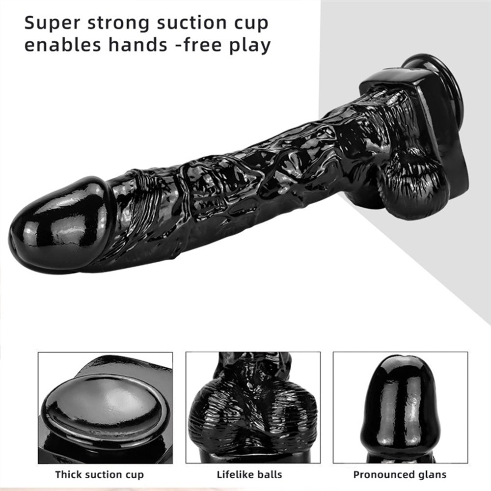 Giant Butt Plug Simulation PVC Dildo – product view 6