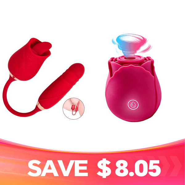 RoseLite Entry-Level Tongue-Style Rose Massager