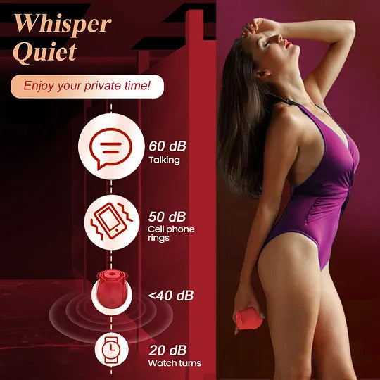 Double Rose Pleasure Set - RoséTrio Thrusting Massager
