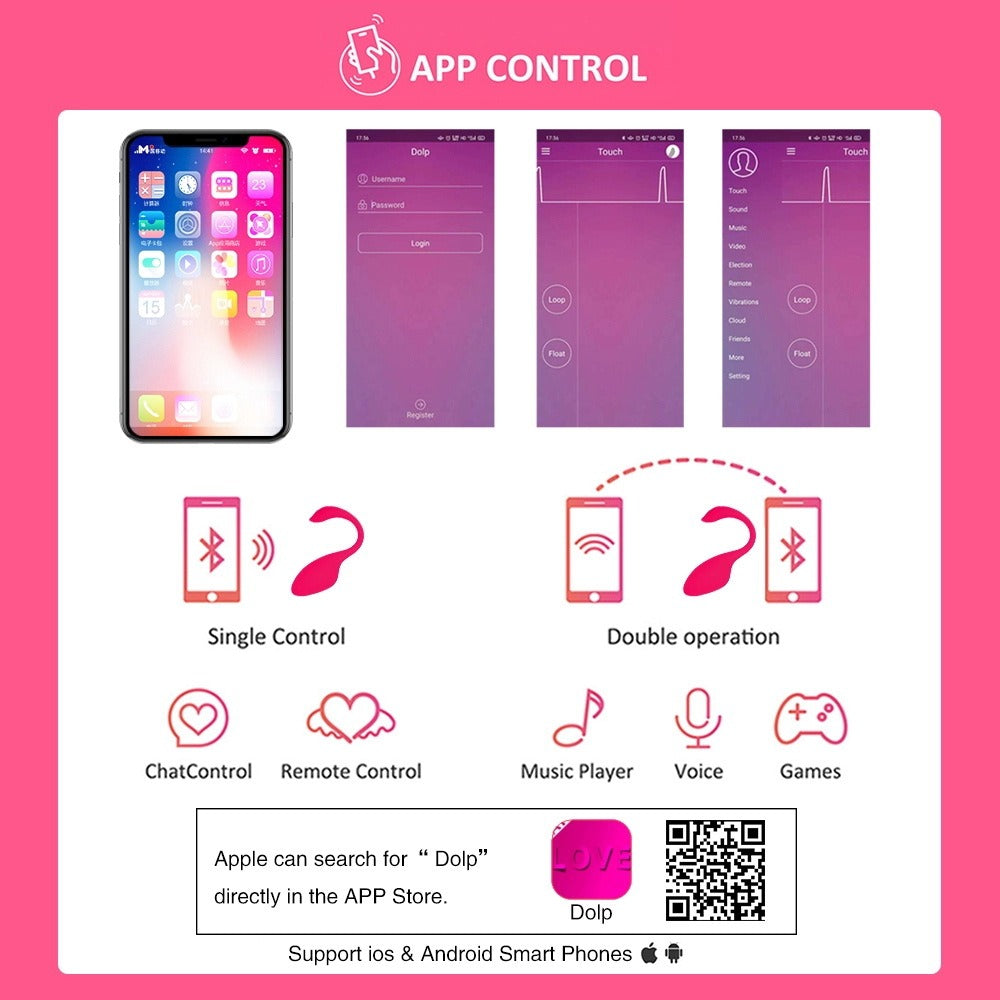 Swania - Wearable Bluetooth Vibrator for Couples