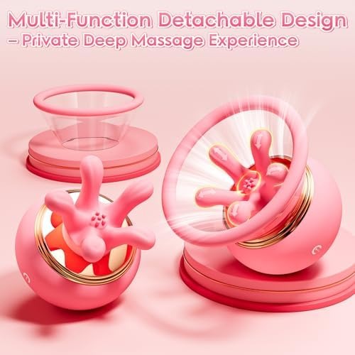 Nipbloom - 1 Piece Kneading & Suction Chest Toy