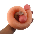 Double-Headed Artificial Anal Plug Masturbator Dildo – product view 12