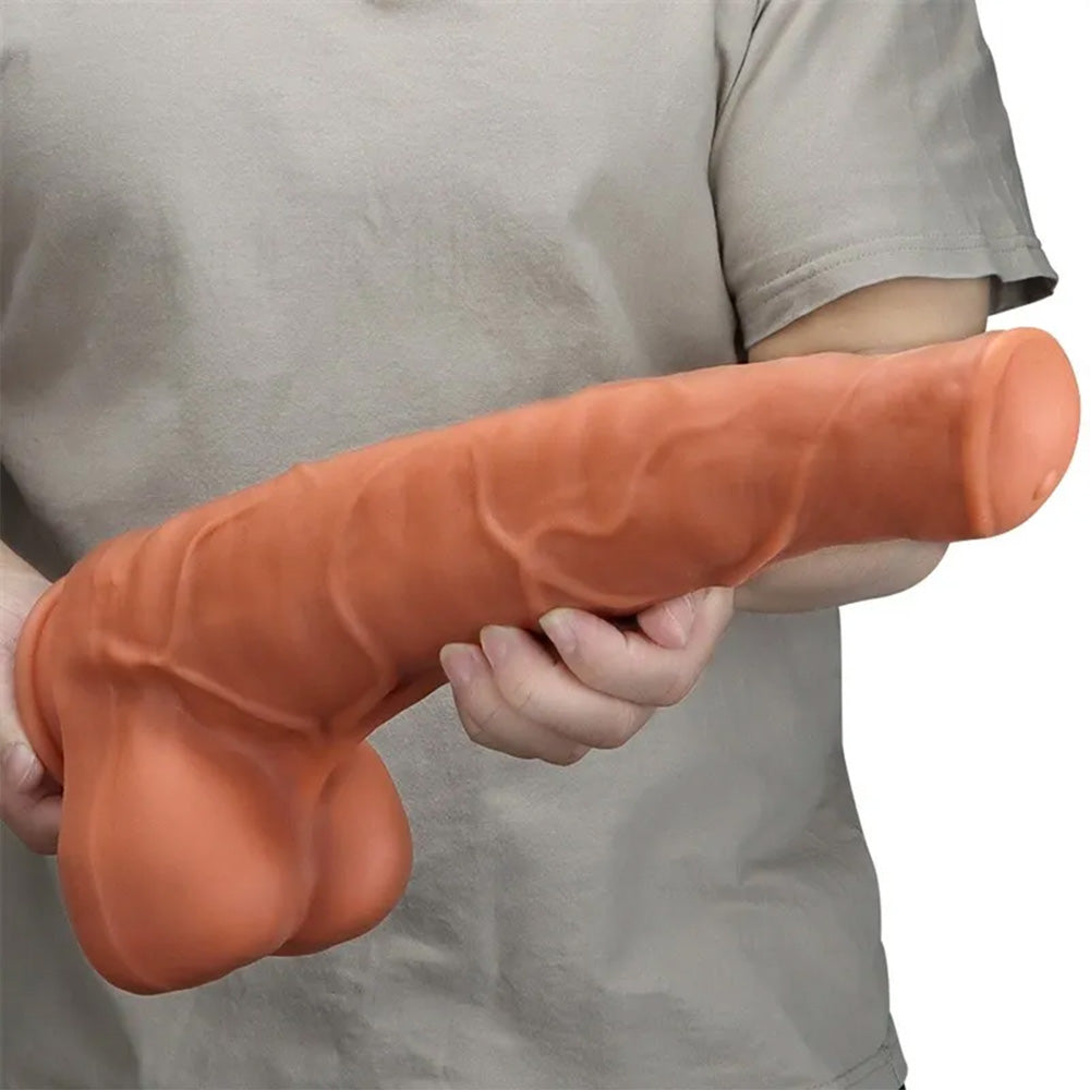 Silicone Simulation Extra Large Horse Dildo – product view 11