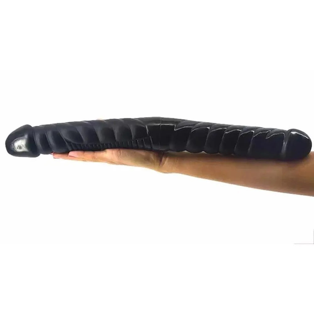 Double-Ended Extended Silicone Dildo – product view 8
