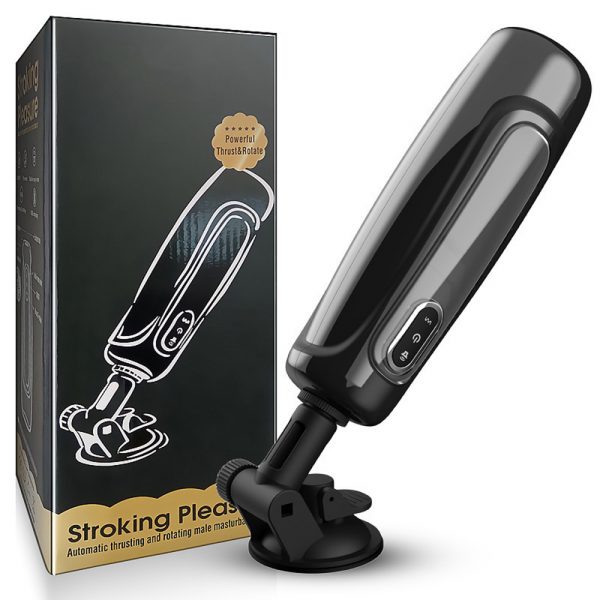 Speedknight Automatic 10 Telescopic Vibration Hands Free Male Stroker with Suction Base for Penis Stimulation — product image 8