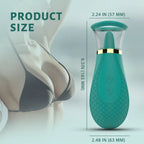 Honey Pistil vibrator dimensions in inches and millimetres