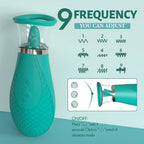 Honey Pistil vibrator with nine adjustable tongue frequencies