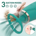 Honey Pistil vibrator with three suction modes