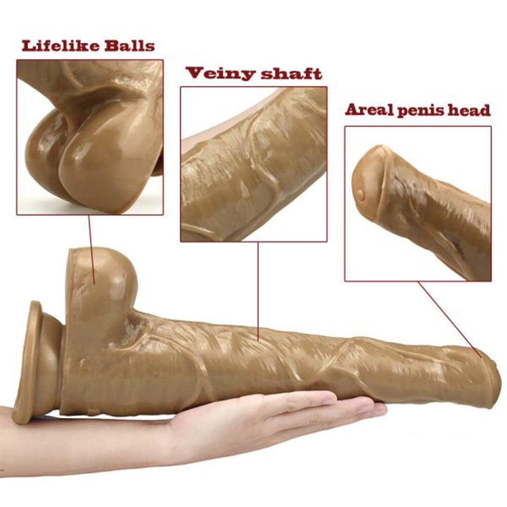 Big Mac Anal Expansion and Vagina Expansion Giant Anal Plug Simulation Dildo – product view 2