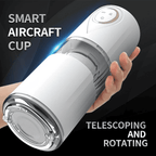 PulseSonic 10 Thrusting Rotation Hands-Free Electric Stroker Telescoping Stroker Cup – product view 3