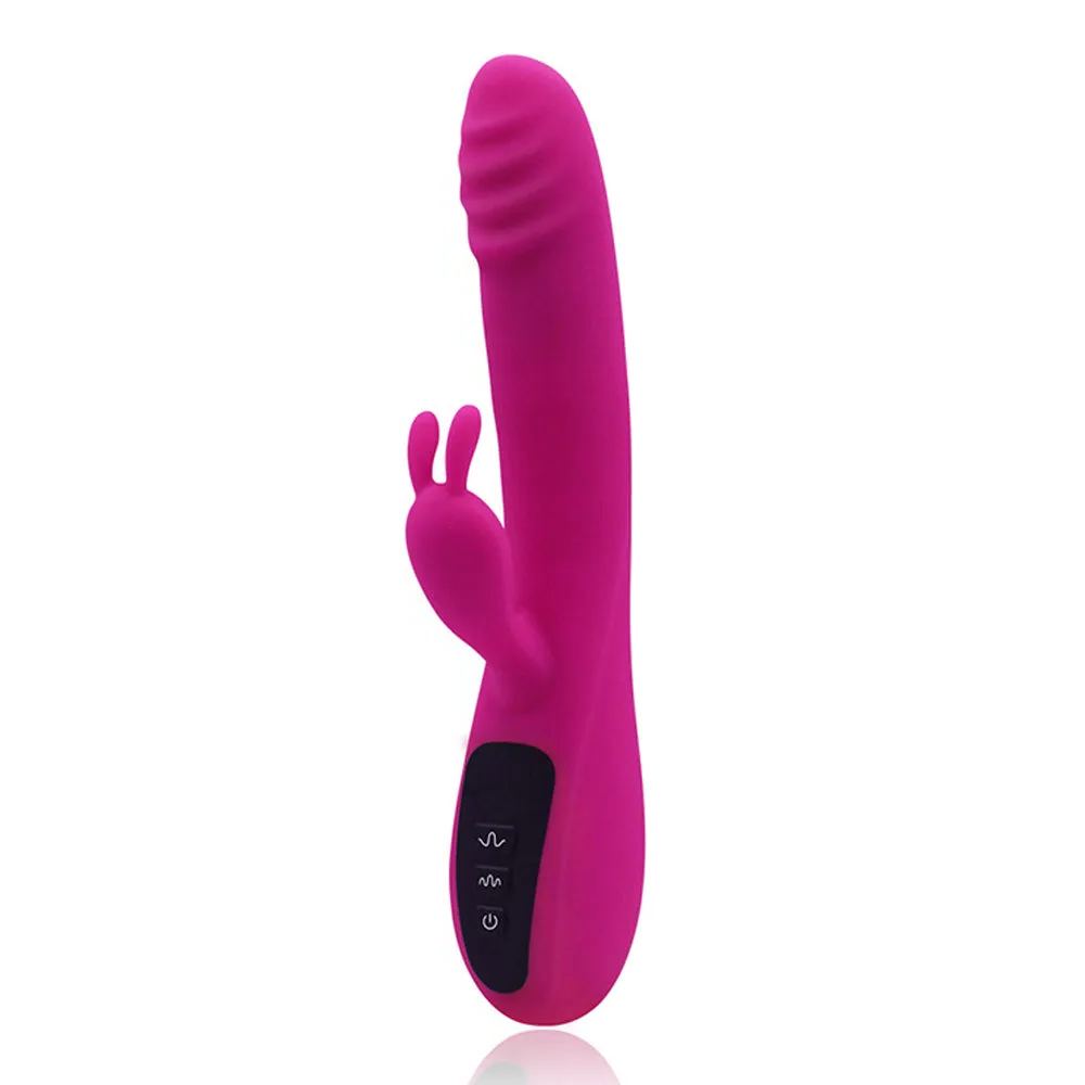 16-Mode Rabbit Vibrator| Waterproof Silicone Vibrating Dildos – product view 11