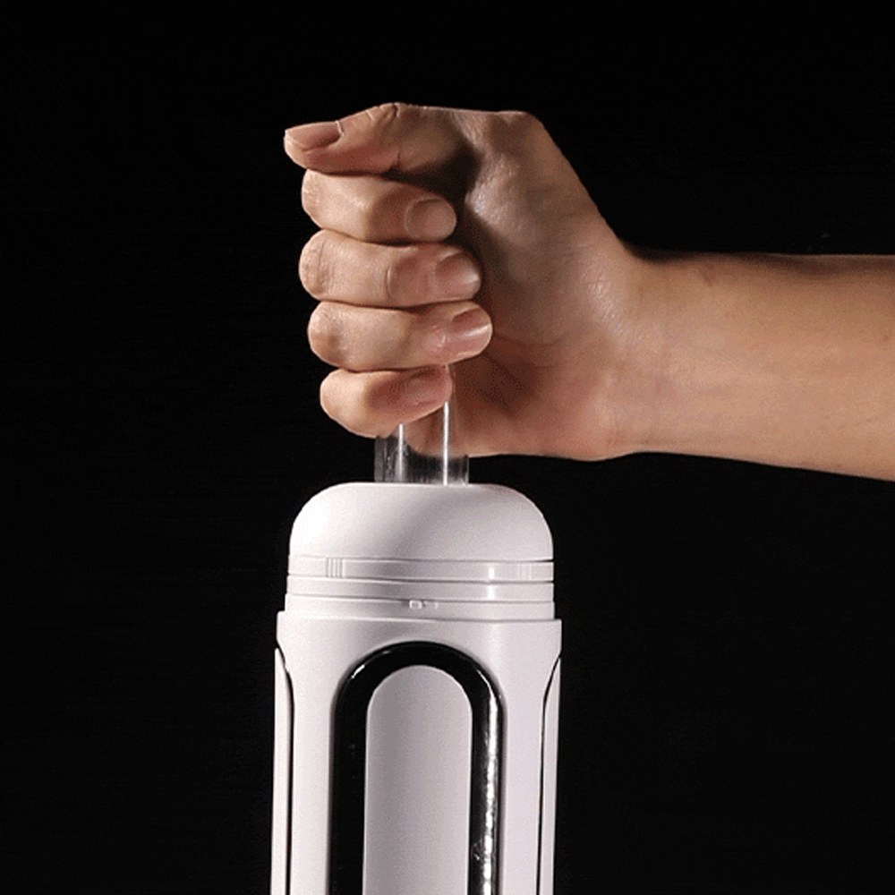Fantasy Masturbation Cup - 9 Thrilling Thrusting Vibration 3 Sucking Voice 3D Textured with Suction Base — product image 6