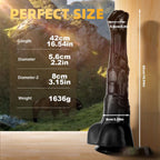 Huge Simulated Horse Suction Cup Dildo – product view 7