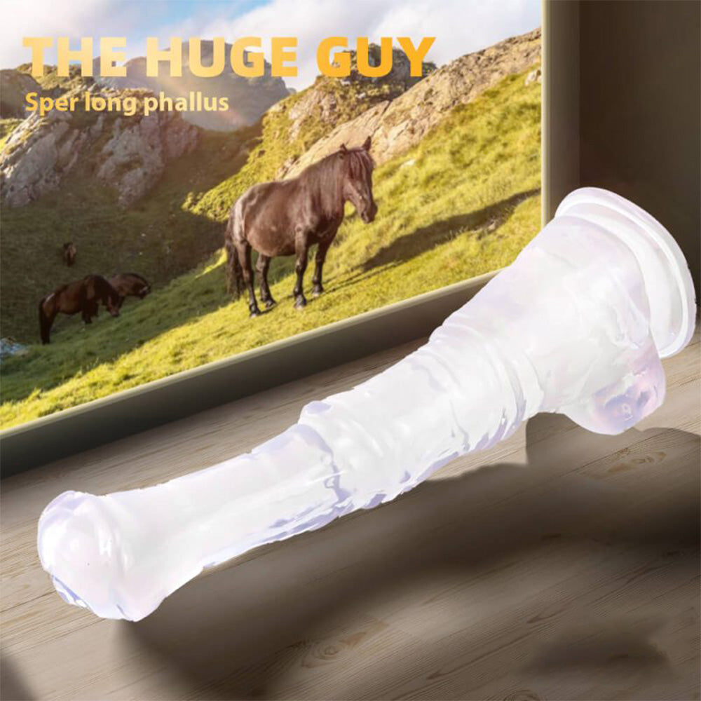 Huge Simulated Horse Suction Cup Dildo – product view 19