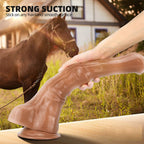 Huge Simulated Horse Suction Cup Dildo – product view 25