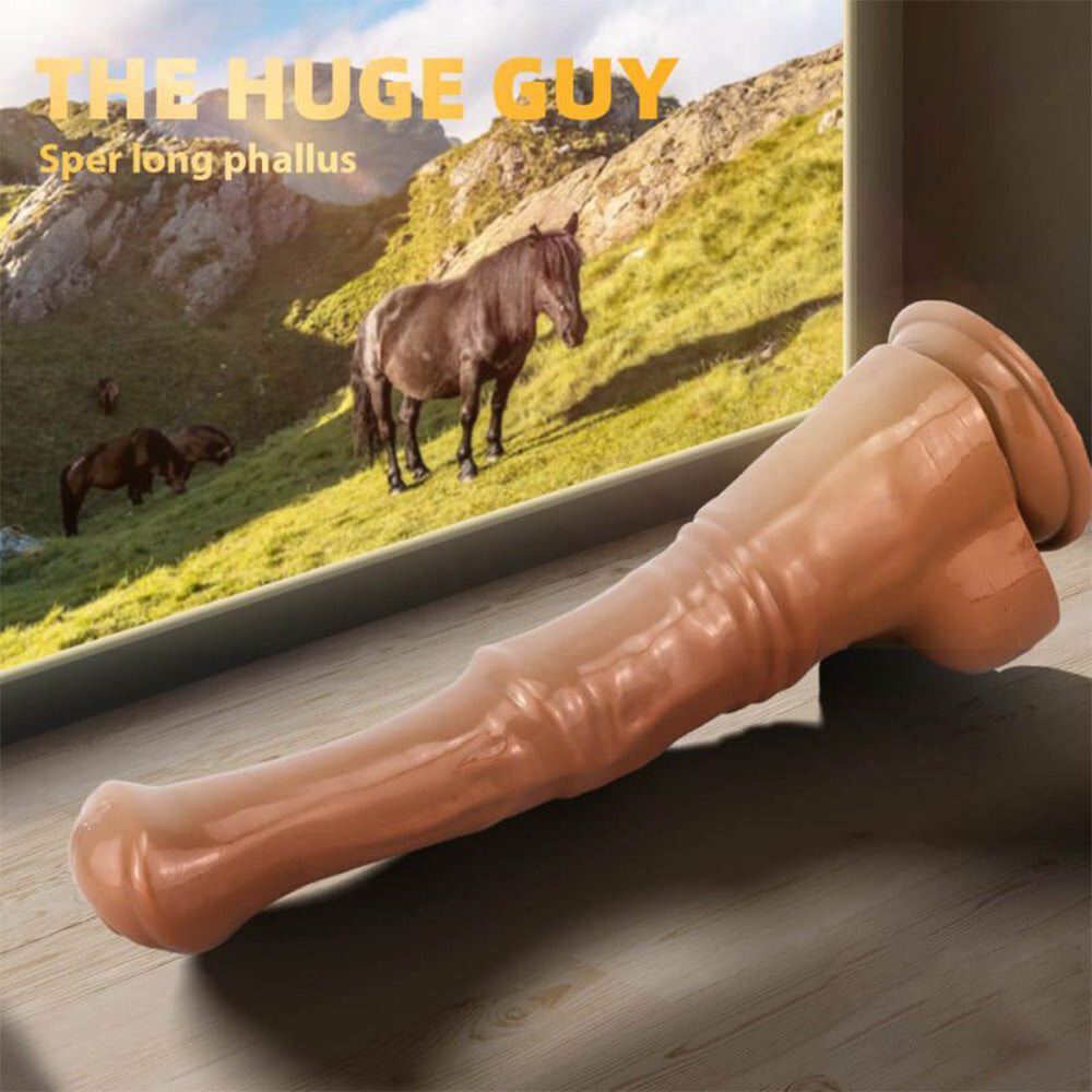 Huge Simulated Horse Suction Cup Dildo – product view 26