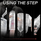 ZenGrip Manual Male Stroker Cup with Vagina Textured for Man Masturbation for Penis Stimulation Training Clear Sex Toy — product image 2