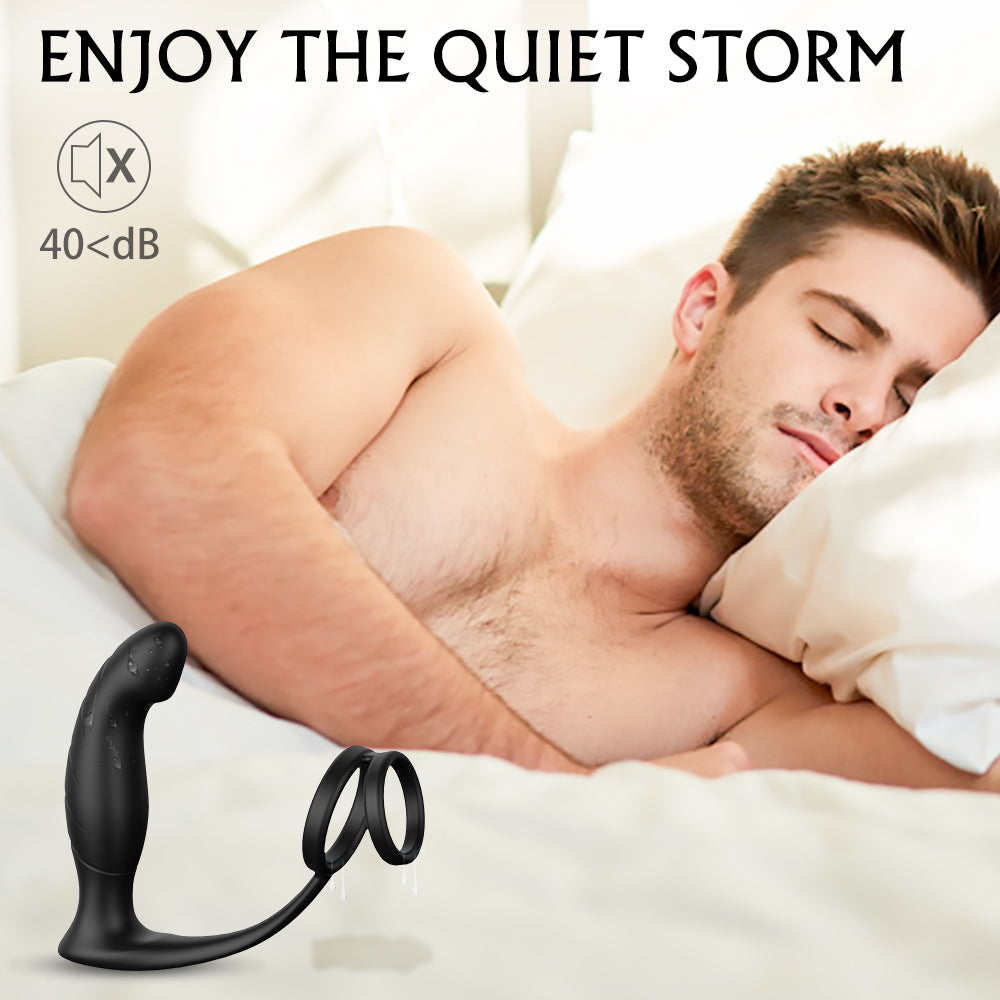 Penis Ring Soft Neck Design Vibrating Ring Lock Fine Ring – product view 6