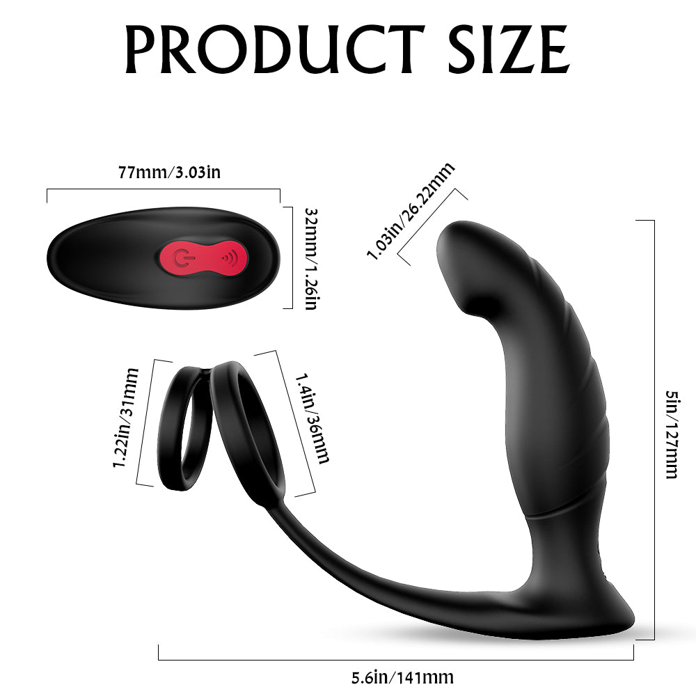 Penis Ring Soft Neck Design Vibrating Ring Lock Fine Ring – product view 10
