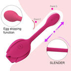 10 Frequency Rose Vibrator With Egg Vibrator Rose Sex Toy – product view 4