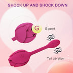 10 Frequency Rose Vibrator With Egg Vibrator Rose Sex Toy – product view 5