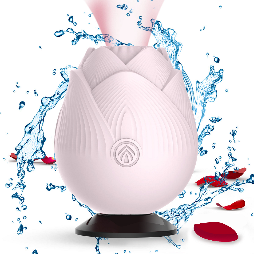 Rose Suction Vibrator Multiple Pleasure Vibrating Suction Egg Vibrator – product view 8