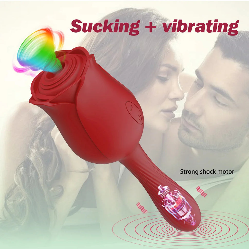 Rose Orgasm Masturbation G-spot Vibrator – product view 2
