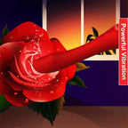 Red Rose Vibrater Heated Masturbation Massage Rose Vibration – product view 2