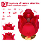 Rose Multi-Frequency Vibrating Egg Female Orgasm Masturbation Massager – product view 2