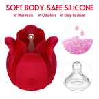 Rose Multi-Frequency Vibrating Egg Female Orgasm Masturbation Massager – product view 4