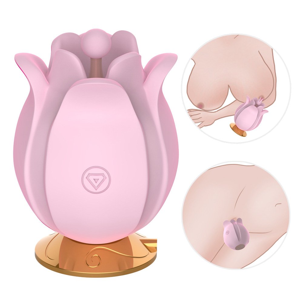 Rose Multi-Frequency Vibrating Egg Female Orgasm Masturbation Massager – product view 7