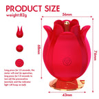 Rose Multi-Frequency Vibrating Egg Female Orgasm Masturbation Massager – product view 5