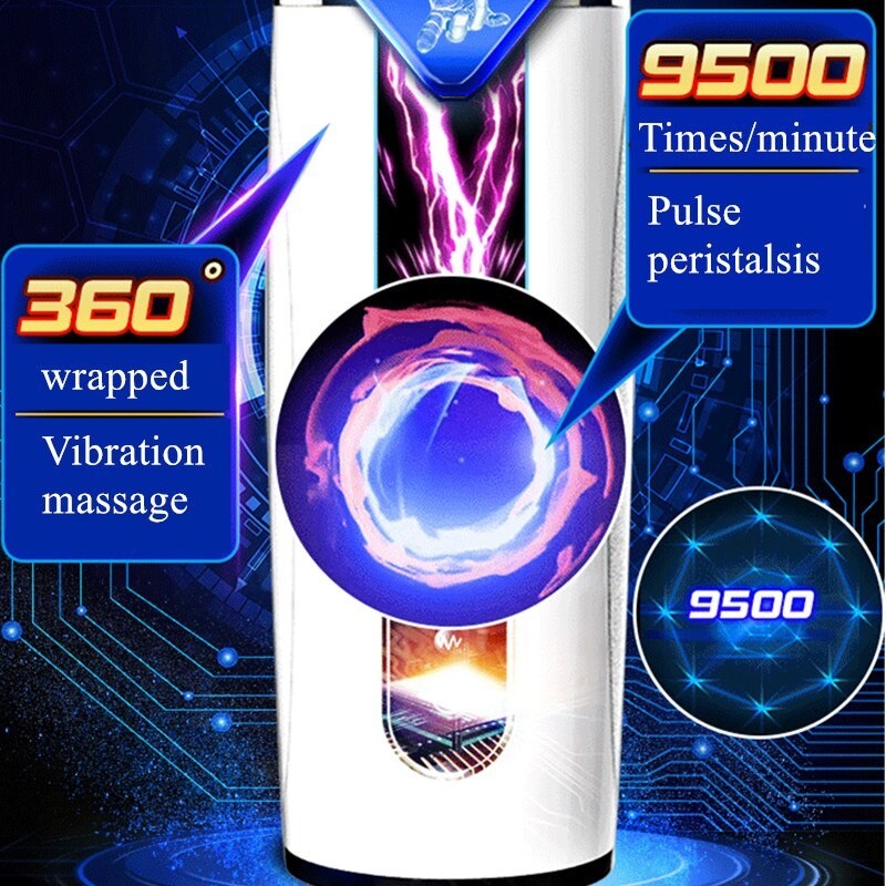 ThunderRide 7 Vibration Sucking Heating Automatic Male Stroker Hands Free Blowjob with Suction Base – product view 5