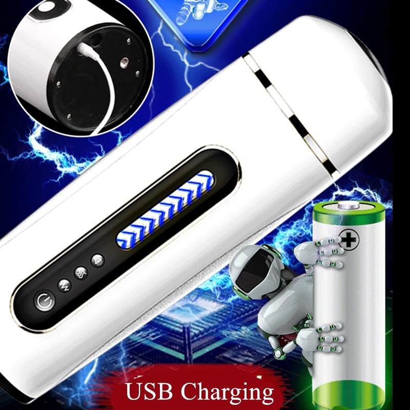 ThunderRide 7 Vibration Sucking Heating Automatic Male Stroker Hands Free Blowjob with Suction Base – product view 9